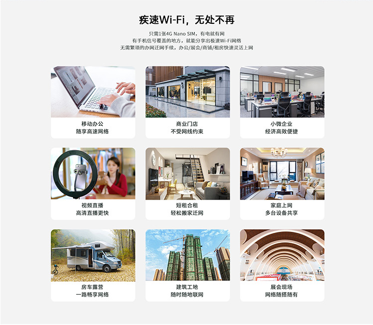 才為商務(wù)寬帶貓4G無線路由器隨身wifi插卡無限流量移動(dòng)路由器車載wifi熱點(diǎn)無線上網(wǎng)卡流量卡CPE 白色包年